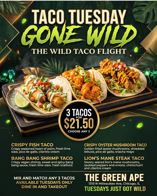 Choose Your Tacos & Build Your Flight.