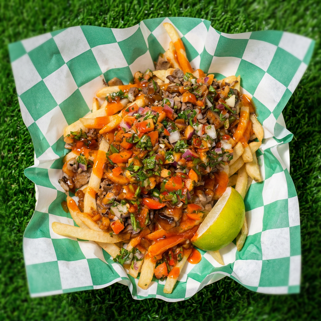 Loaded Jungle Fries.